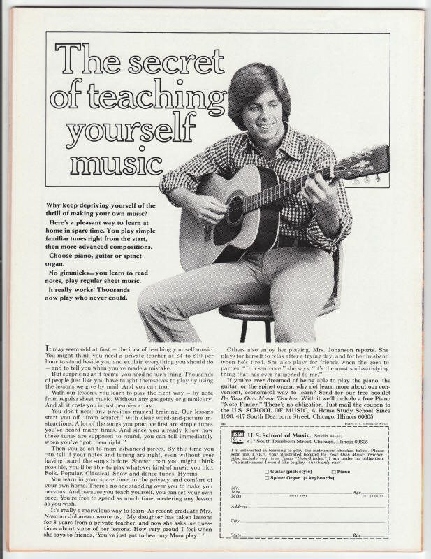 Planet Of The Apes Magazine #14 back cover