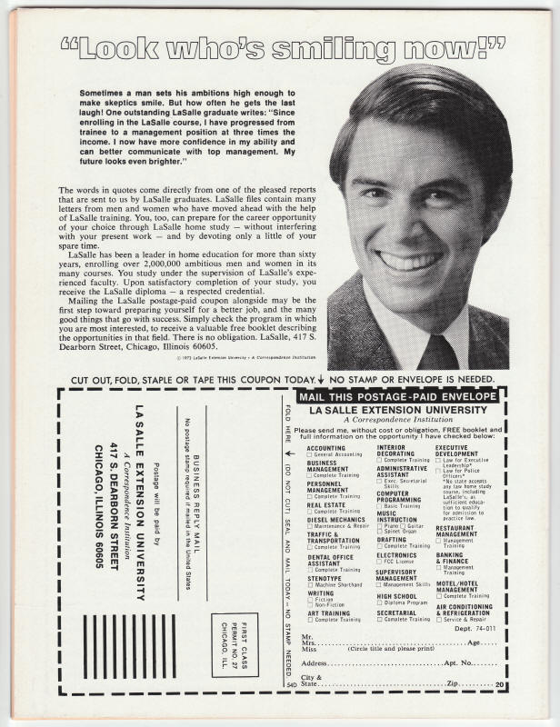 Planet Of The Apes Magazine #17 back cover