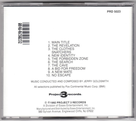 Planet Of The Apes Original Soundtrack CD