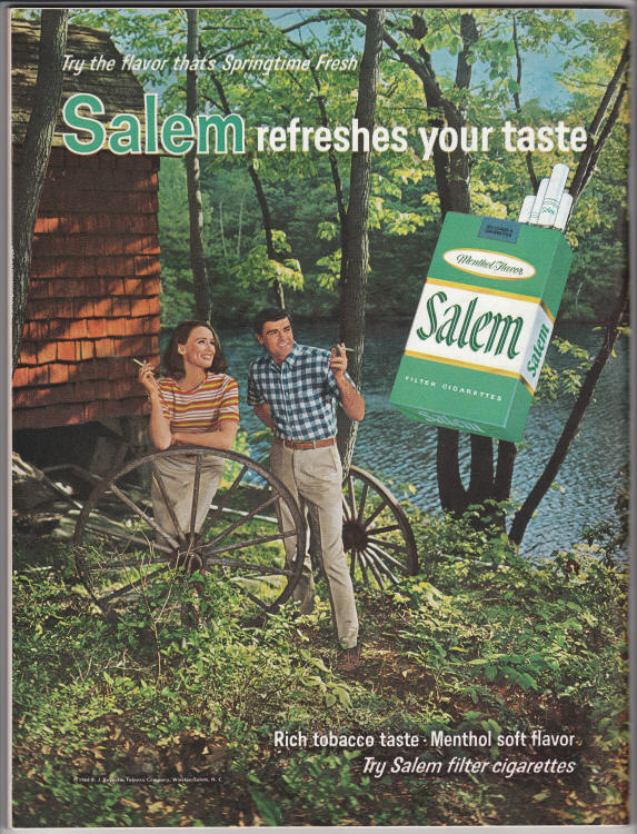 Playboy February 1967 back cover