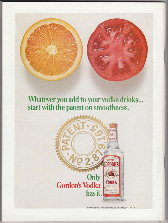 Playboy May 1967 back cover