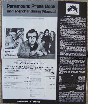 Play It Again Sam Press Book