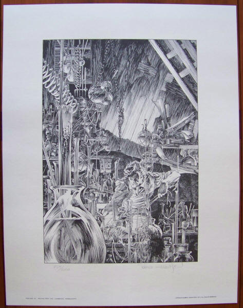 Portfolio Of Fantasy Berni Wrightson Plate