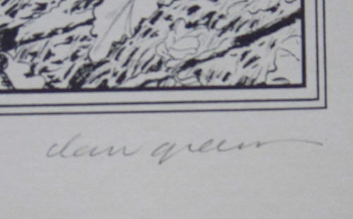 Portfolio Of Fantasy Dan Green Signature