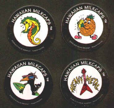 Hawaiian Milkcaps Lot of 4