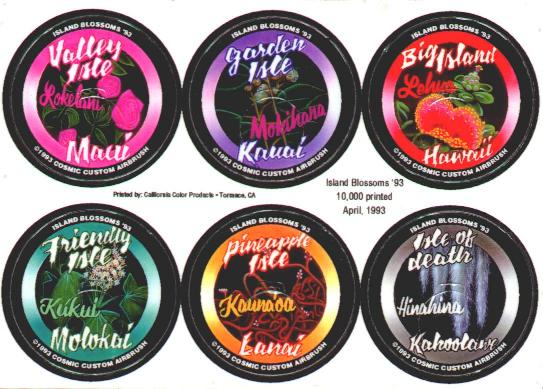 Island Blossoms Milk Cap Set