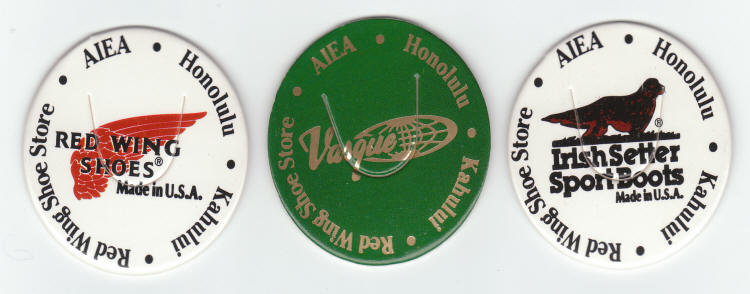 Red Wing Shoe Store POG Lot of 3