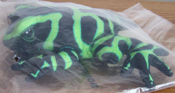Poison Arrow Frog Stuffed Animal Toy side