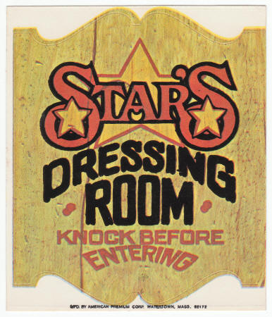 Door Signs 1974 Post Honeycomb Cereal Premium