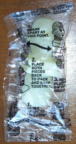 The Mummy Head Glow In The Dark Universal Monsters Post Cereal Premium