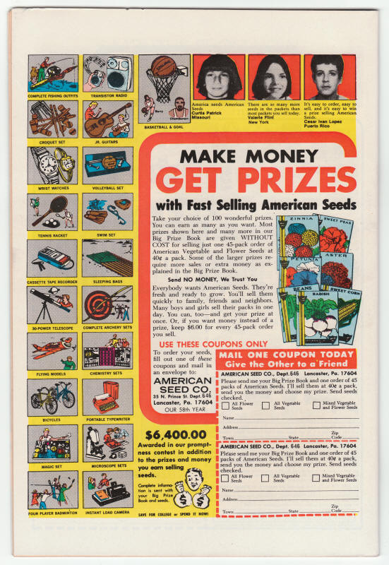 Luke Cage Power Man #32 back cover