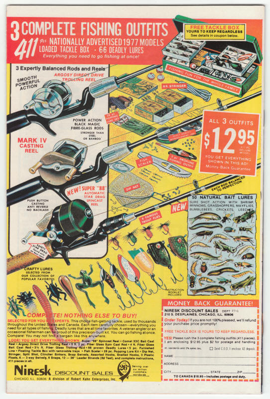 Luke Cage Power Man #43 back cover