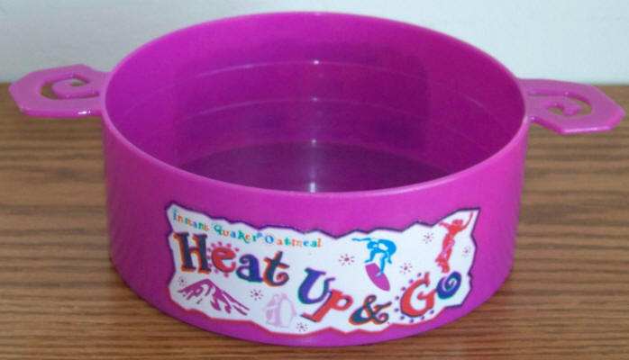 Instant Quaker Oatmeal Heat Up and Go Bowl