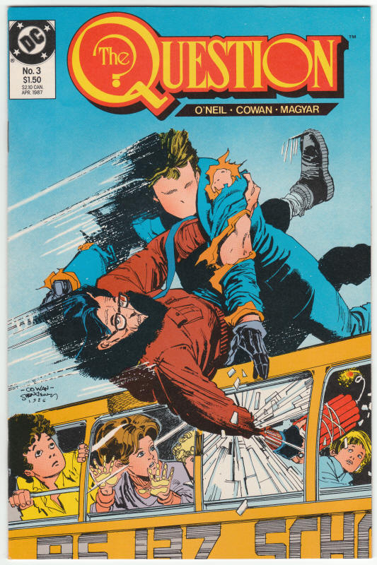 The Question #3 front cover