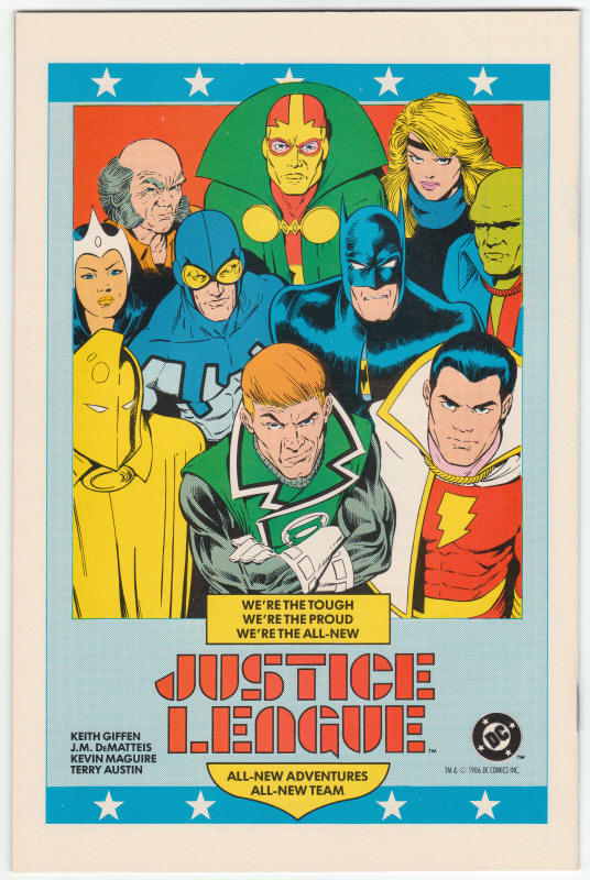 The Question #3 back cover