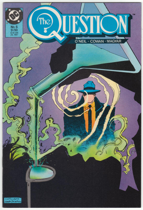 The Question #6 front cover