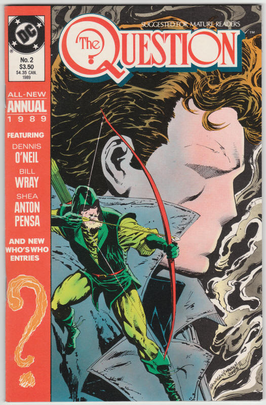 The Question Annual #2 front cover