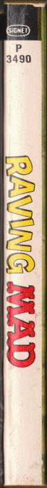 Raving Mad paperback spine