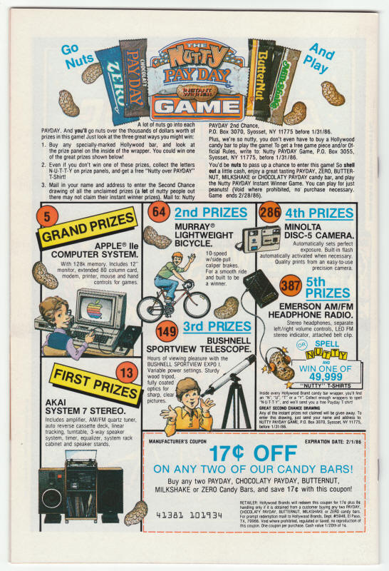 The Rawhide Kid #1 back cover