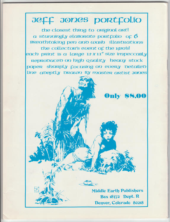 Rockets Blast Comicollector #103 back cover