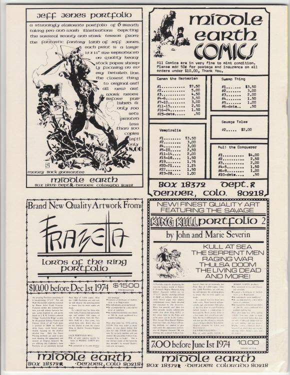 Rockets Blast Comicollector #107 back cover