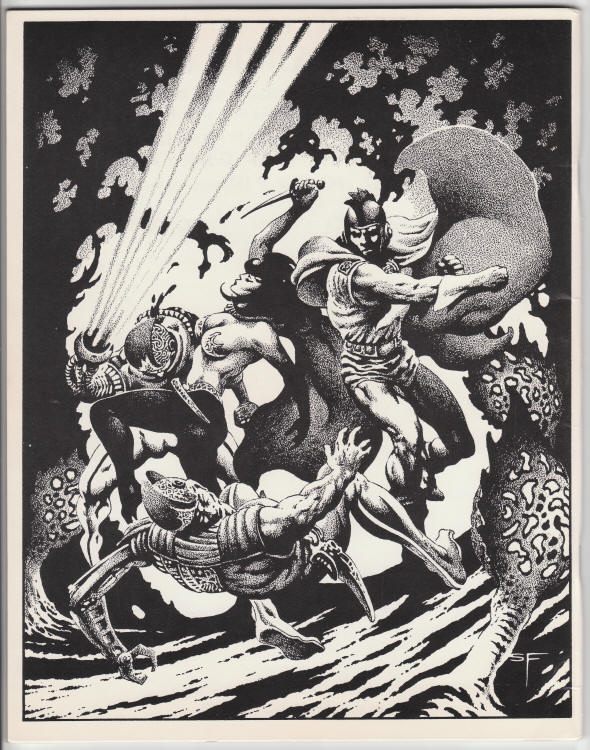 Rockets Blast Comicollector #123 back cover