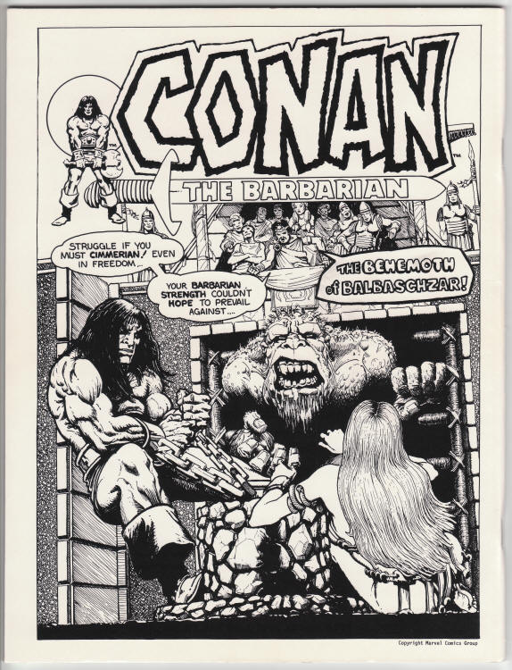 Rockets Blast Comicollector 124 back cover