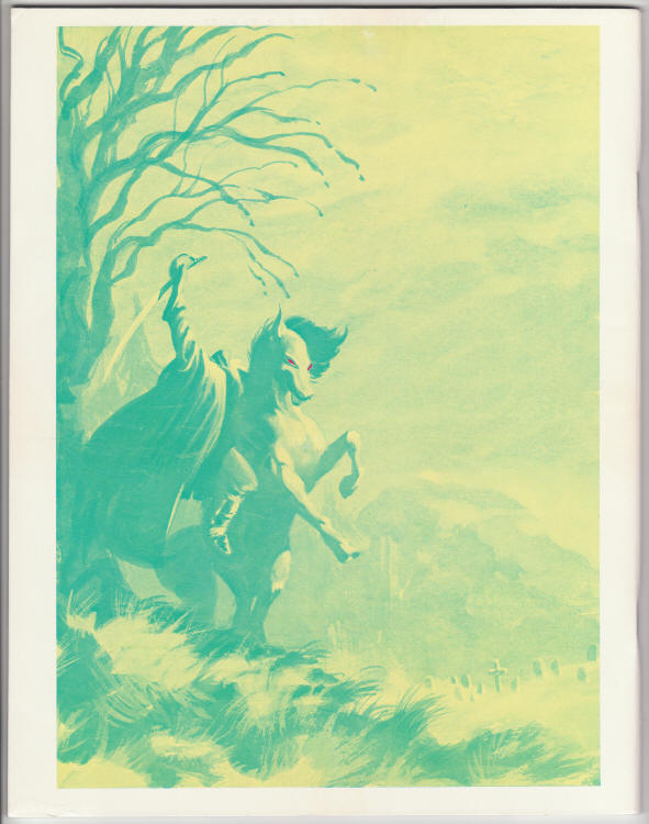 Rockets Blast Comicollector 125 back cover