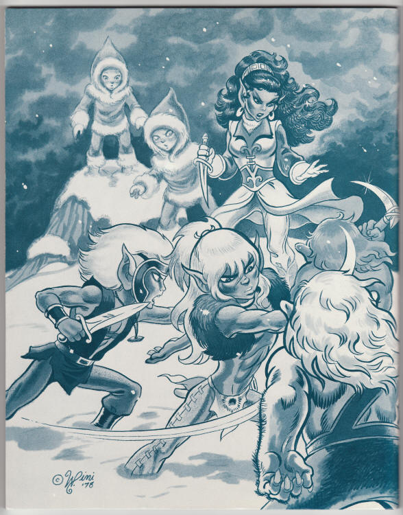 Rockets Blast Comicollector 146 back cover