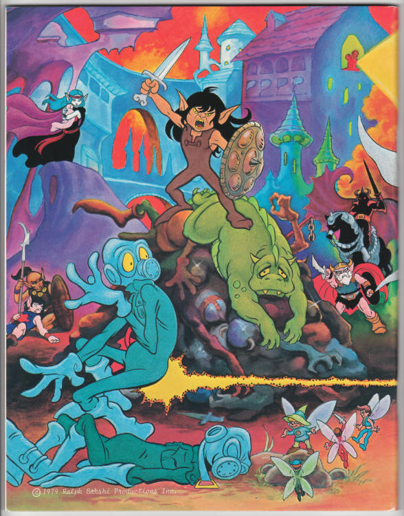 Rockets Blast Comicollector #149 back cover