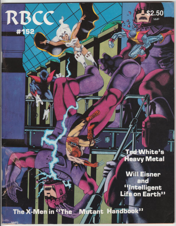 Rockets Blast Comicollector #152 front cover