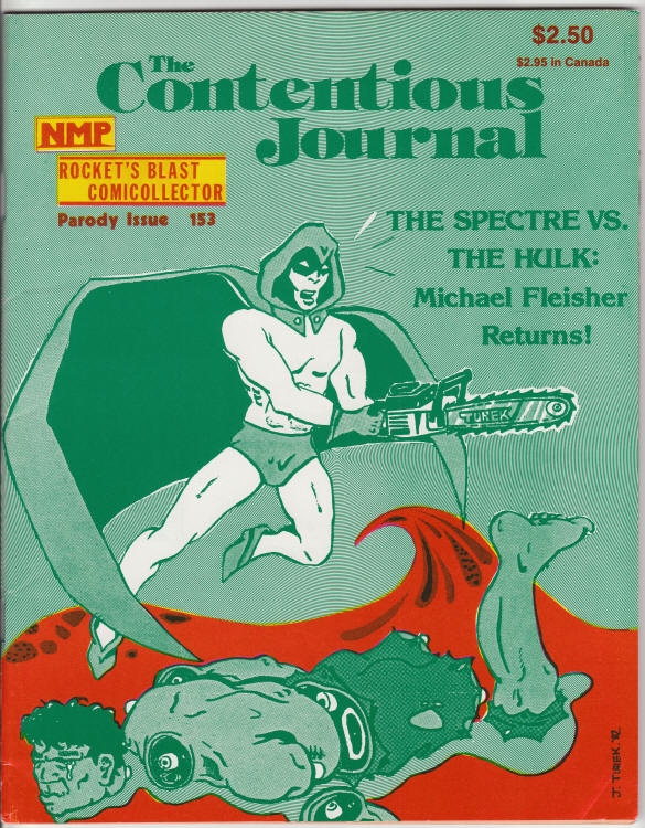 Rockets Blast Comicollector #153 front cover