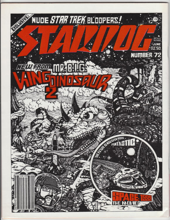 Rockets Blast Comicollector #153 back cover