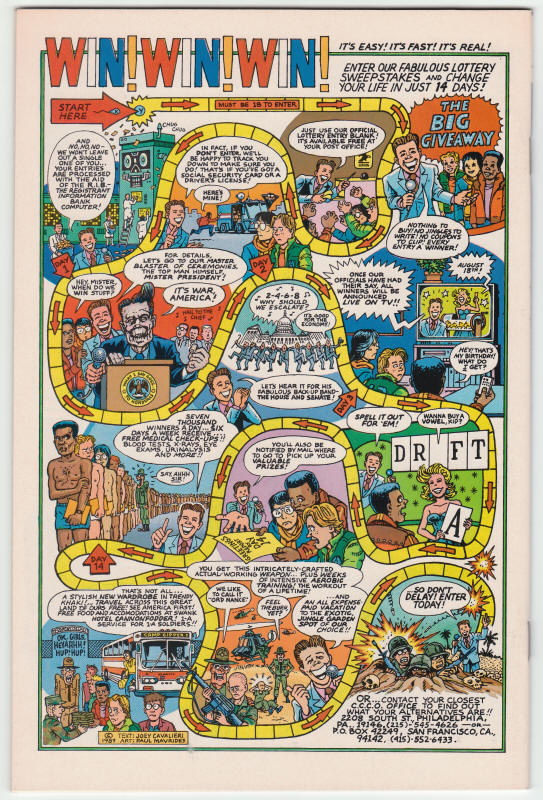 Real War Stories #1 back cover