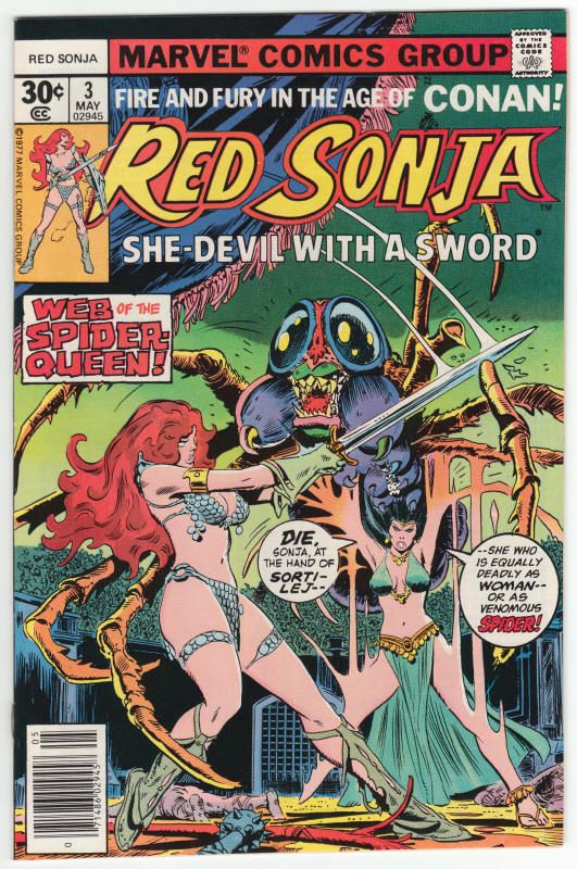 Red Sonja #3 front cover