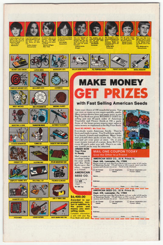 Red Sonja #8 back cover