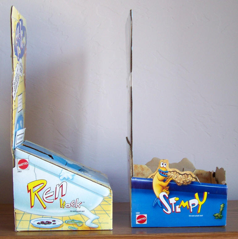 Ren Stimpy Show Rude Noise Mattel Dolls