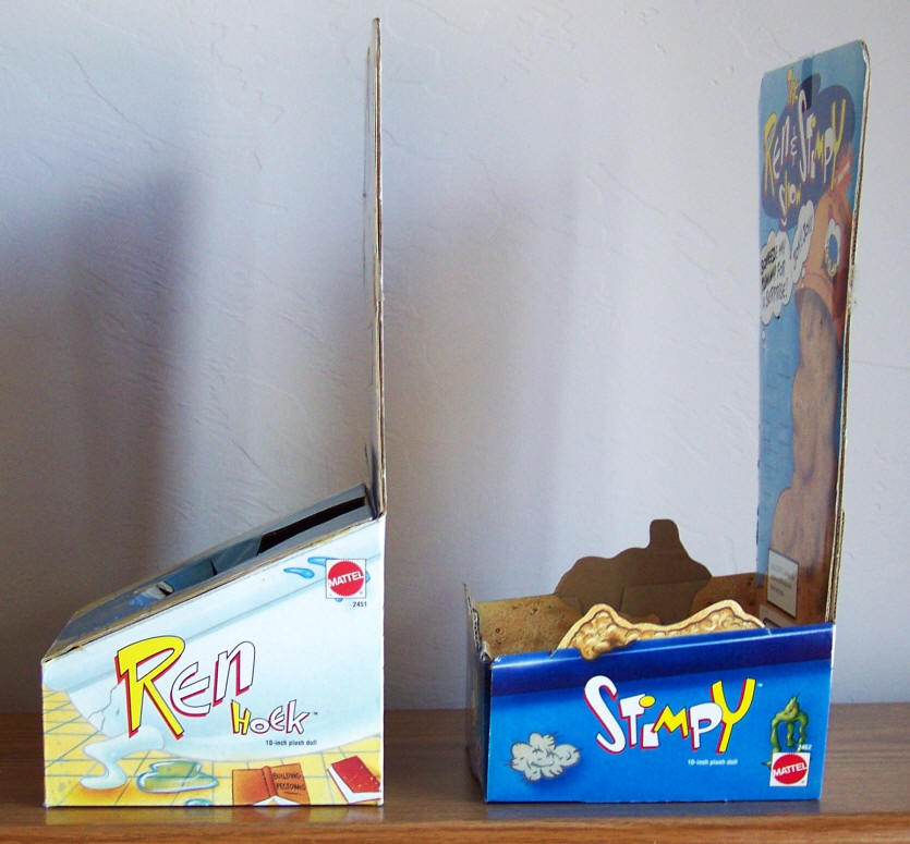 Ren Stimpy Show Rude Noise Mattel Dolls