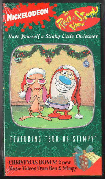 Ren and Stimpy Show VHS Christmas Special