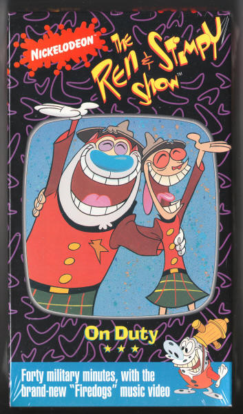 Ren and Stimpy Show VHS On Duty