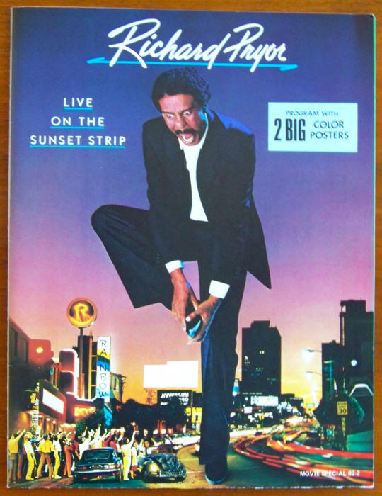 Richard Pryor Live On The Sunset Strip Program