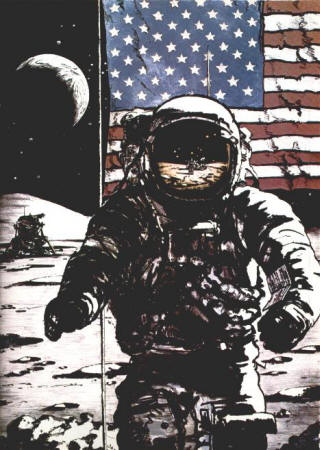 Robert McCall Space Artwork Arizona Highways November 1973