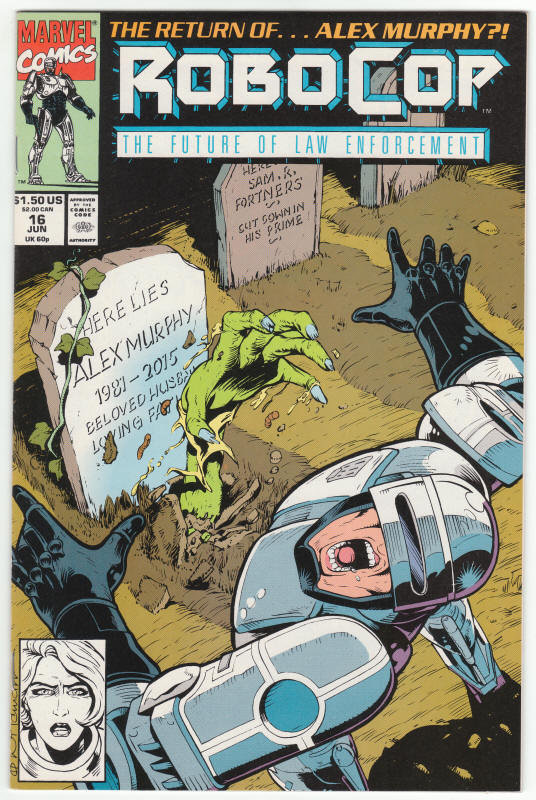 Robocop 16 front cover