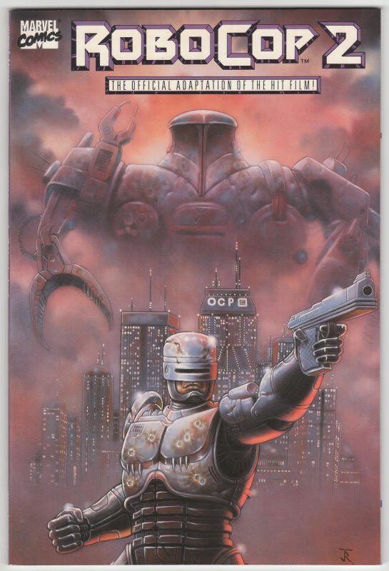 Robocop 2 Official Movie Adaptation front cover