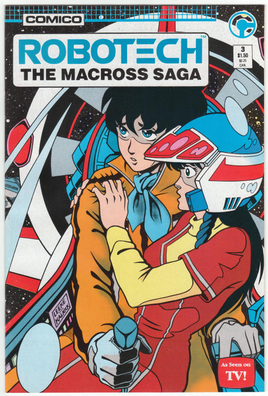 Robotech The Macross Saga #3 front cover