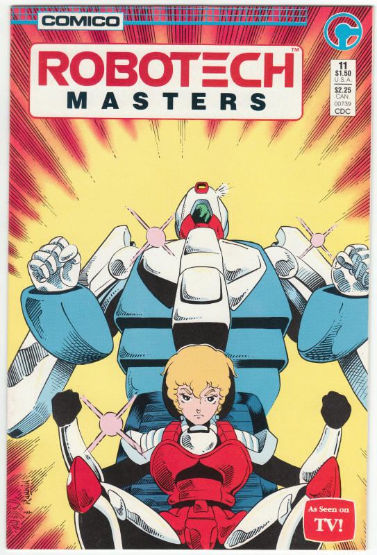 Robotech Masters #11 front cover