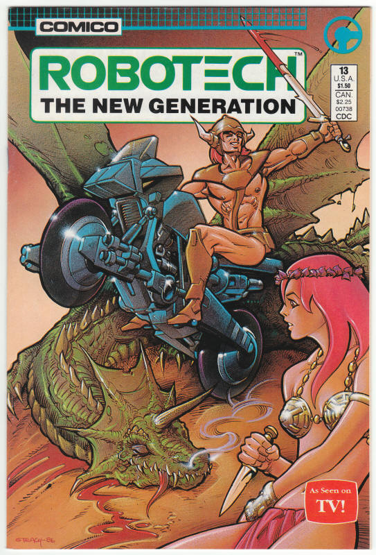 Robotech The New Generation #13 front cover