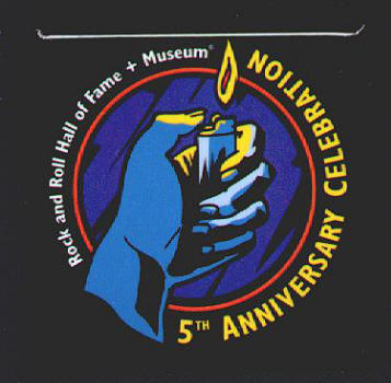 Rock and Roll Hall of Fame button