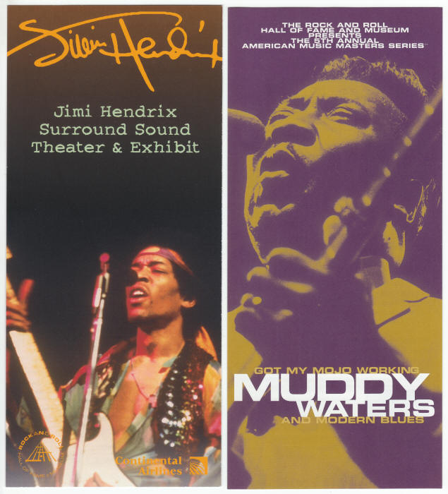 Rock and Roll Hall of Fame flyers