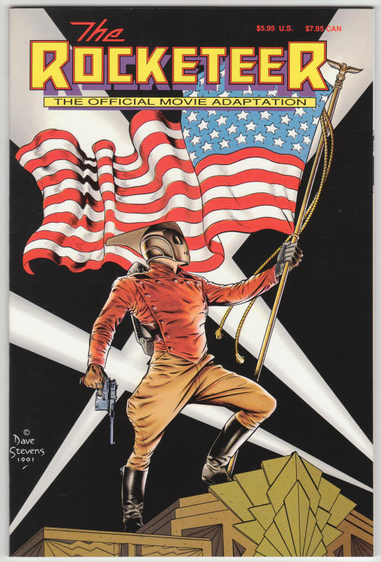 The Rocketeer Official Movie Adaptation front cover